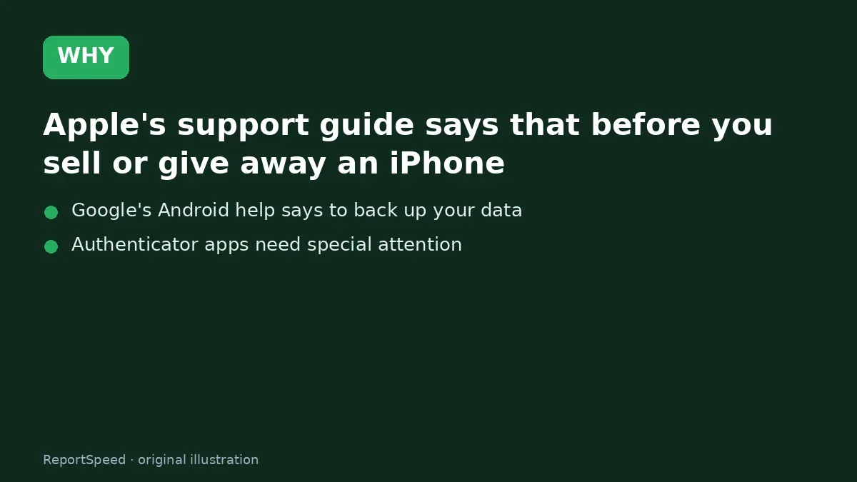 Cause: Apple's support guide says that before you sell or give away an iPhone