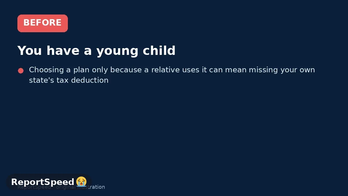 Before: You have a young child, family members are asking about a 529, and you want to know if it's the right place for education savings